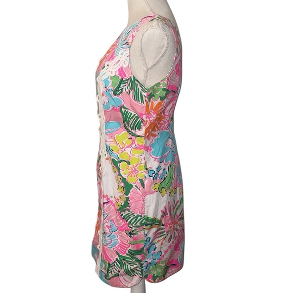 Lilly Pulitzer‎ for Target 20th Anniversary Floral Shift Dress Size 8 - Picture 2 of 14